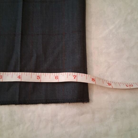 John Varvatos Men’s Suit Trousers Wool Polyester Checkered 42 R/35R - Picture 7 of 8